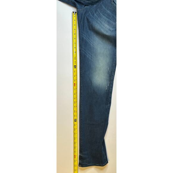 Diesel Buster Jeans Mens Regular Slim Tapered Stretch Tag is 34x34 Distressed - Picture 4 of 16